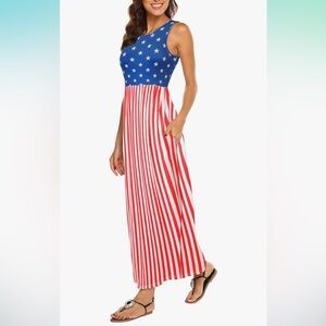 American Flag Maxi Dress